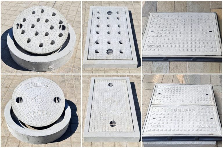 RCC Manhole Cover with Frame